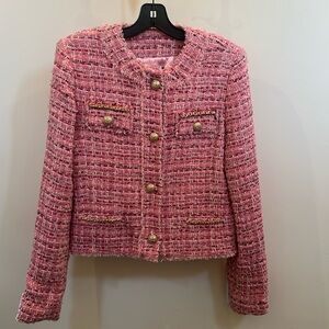 Tweed “chanel style” cropped jacket